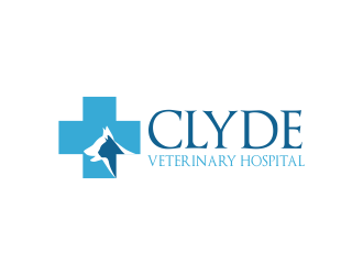 Clyde Veterinary Hospital logo design by veranoghusta