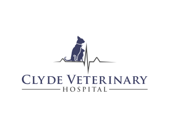 Clyde Veterinary Hospital logo design by nurul_rizkon