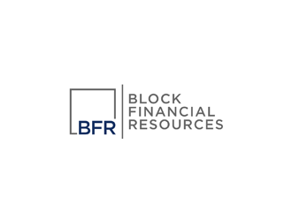 Block Financial Resources (BFR) logo design by johana