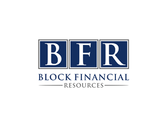 Block Financial Resources (BFR) logo design by johana