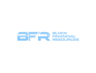 Block Financial Resources (BFR) logo design by enilno