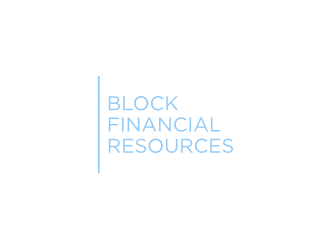 Block Financial Resources (BFR) logo design by enilno