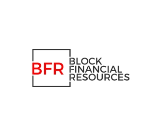 Block Financial Resources (BFR) logo design by MarkindDesign