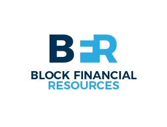 Block Financial Resources (BFR) logo design by MarkindDesign