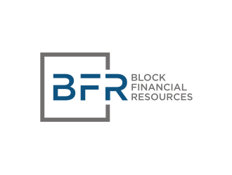 Block Financial Resources (BFR) logo design by rief