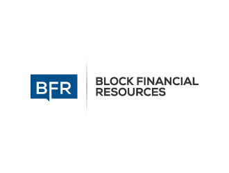 Block Financial Resources (BFR) logo design by pencilhand