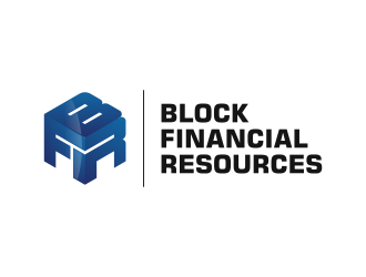 Block Financial Resources (BFR) logo design by pakNton