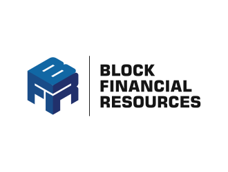 Block Financial Resources (BFR) logo design by pakNton