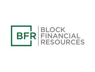 Block Financial Resources (BFR) logo design by dewipadi