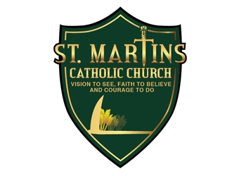 St. Martins Church logo design by Roma