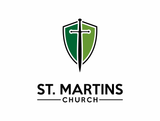 St. Martins Church logo design by ubai popi