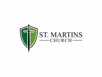 St. Martins Church logo design by ubai popi