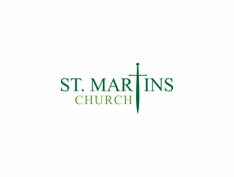 St. Martins Church logo design by ubai popi