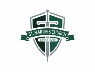 St. Martins Church logo design by 48art