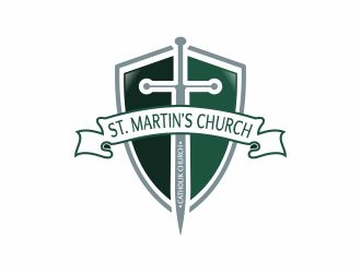 St. Martins Church logo design by 48art