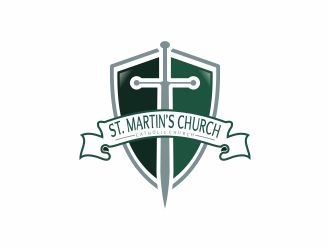 St. Martins Church logo design by 48art