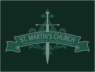 St. Martins Church logo design by 48art