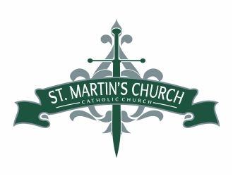 St. Martins Church logo design by 48art