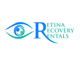 Retina Recovery Rentals logo design by megalogos