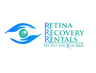 Retina Recovery Rentals logo design by megalogos