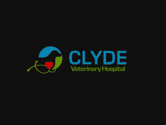 Clyde Veterinary Hospital logo design by bougalla005