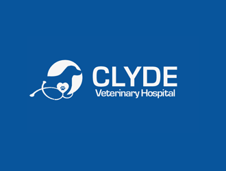 Clyde Veterinary Hospital logo design by bougalla005