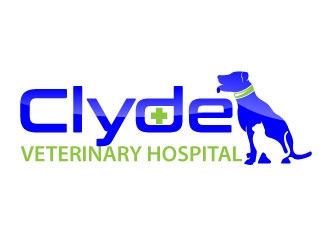 Clyde Veterinary Hospital logo design by uttam