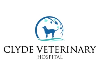 Clyde Veterinary Hospital logo design by jetzu