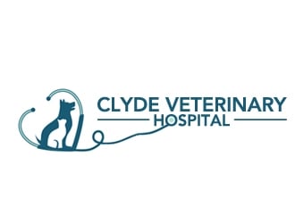 Clyde Veterinary Hospital logo design by samueljho