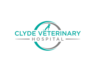 Clyde Veterinary Hospital logo design by aflah