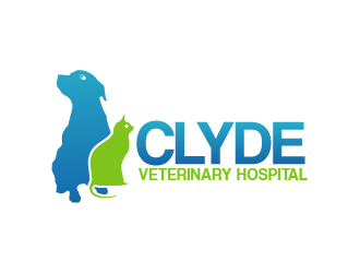 Clyde Veterinary Hospital logo design by czars