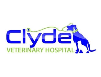 Clyde Veterinary Hospital logo design by uttam