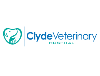 Clyde Veterinary Hospital logo design by YONK