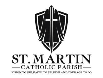 St. Martins Church logo design by Eliben