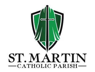 St. Martins Church logo design by Eliben