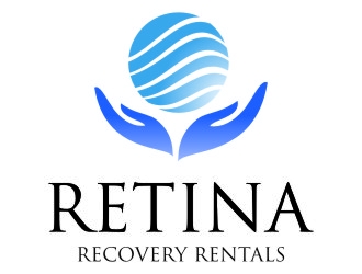 Retina Recovery Rentals logo design by jetzu