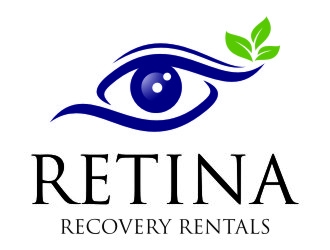 Retina Recovery Rentals logo design by jetzu