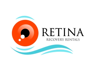 Retina Recovery Rentals logo design by jetzu