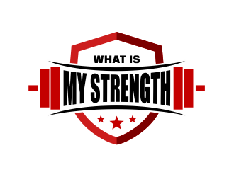 What Is My Strength logo design by Girly