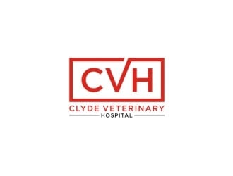 Clyde Veterinary Hospital logo design by Franky.