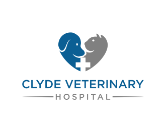 Clyde Veterinary Hospital logo design by savana