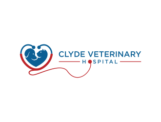 Clyde Veterinary Hospital logo design by savana