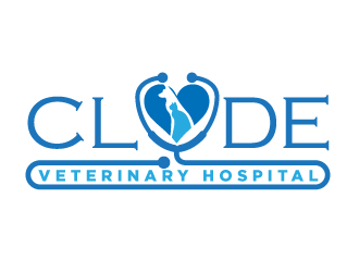 Clyde Veterinary Hospital logo design by scriotx