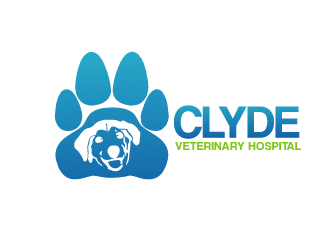 Clyde Veterinary Hospital logo design by czars