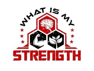 What Is My Strength logo design by DreamLogoDesign