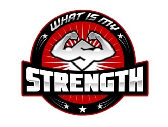 What Is My Strength logo design by DreamLogoDesign