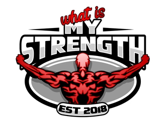 What Is My Strength logo design by DreamLogoDesign