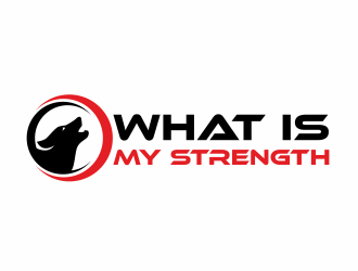 What Is My Strength logo design by serprimero