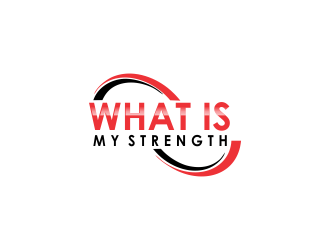 What Is My Strength logo design by giphone