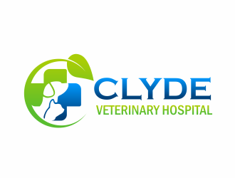 Clyde Veterinary Hospital logo design by serprimero